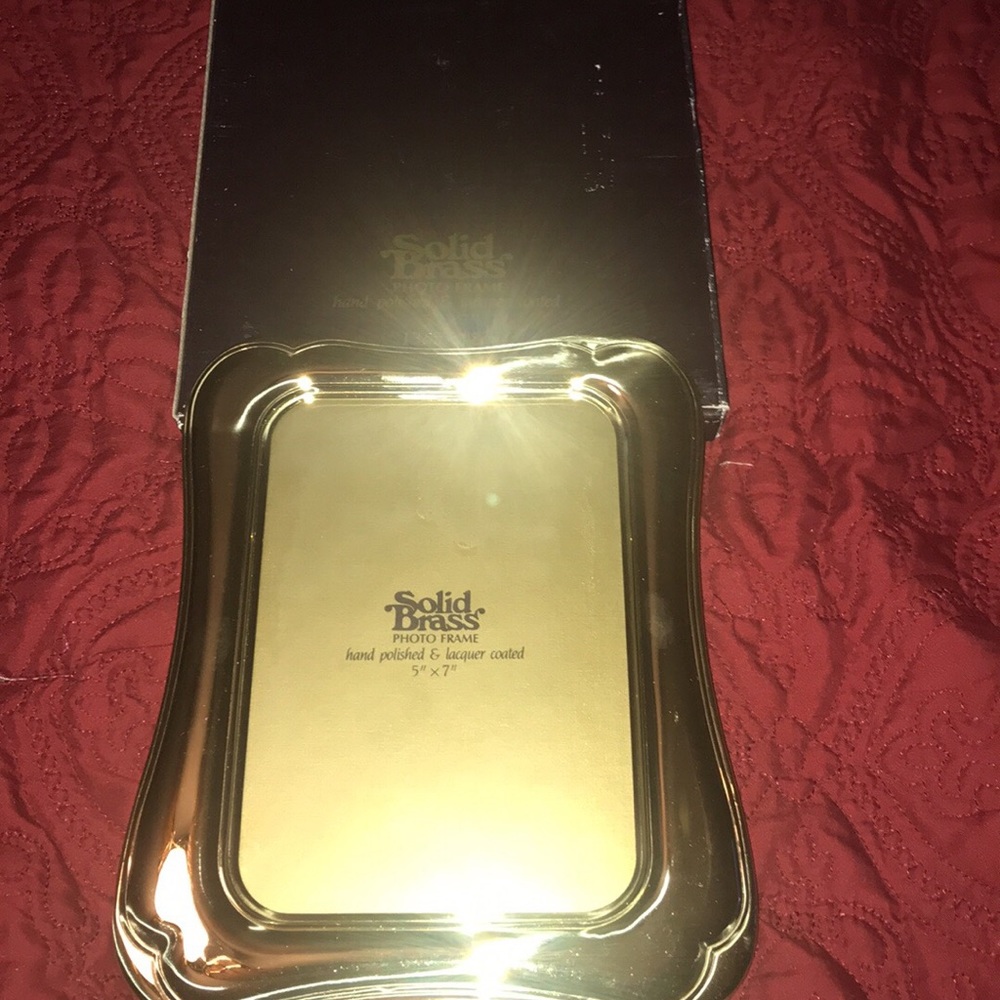 New Brass Picture Frame